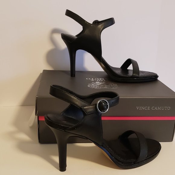 Vince Camuto | Shoes | New Vince Camuto Black Lynona Sandal Black | Poshmark